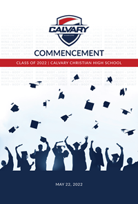 Graduation Program Cover