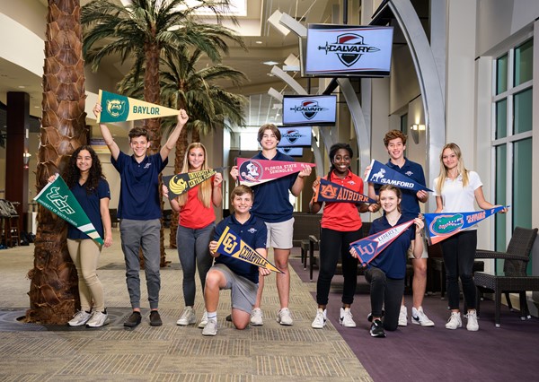 College Pennant Photo